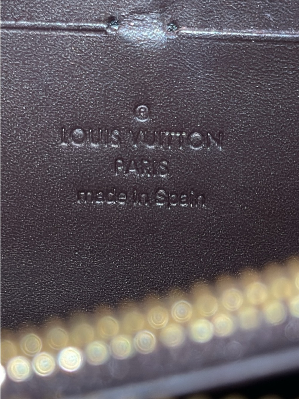 Louis Vuitton Vernis Amarante Zip Wallet - Picture 10 of 13